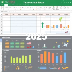 Optimér din ferieplanlægning med Excel skabelon 2025!