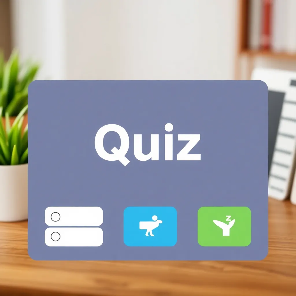 quiz og byt skabelon