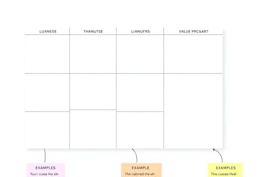 value proposition canvas eksempel